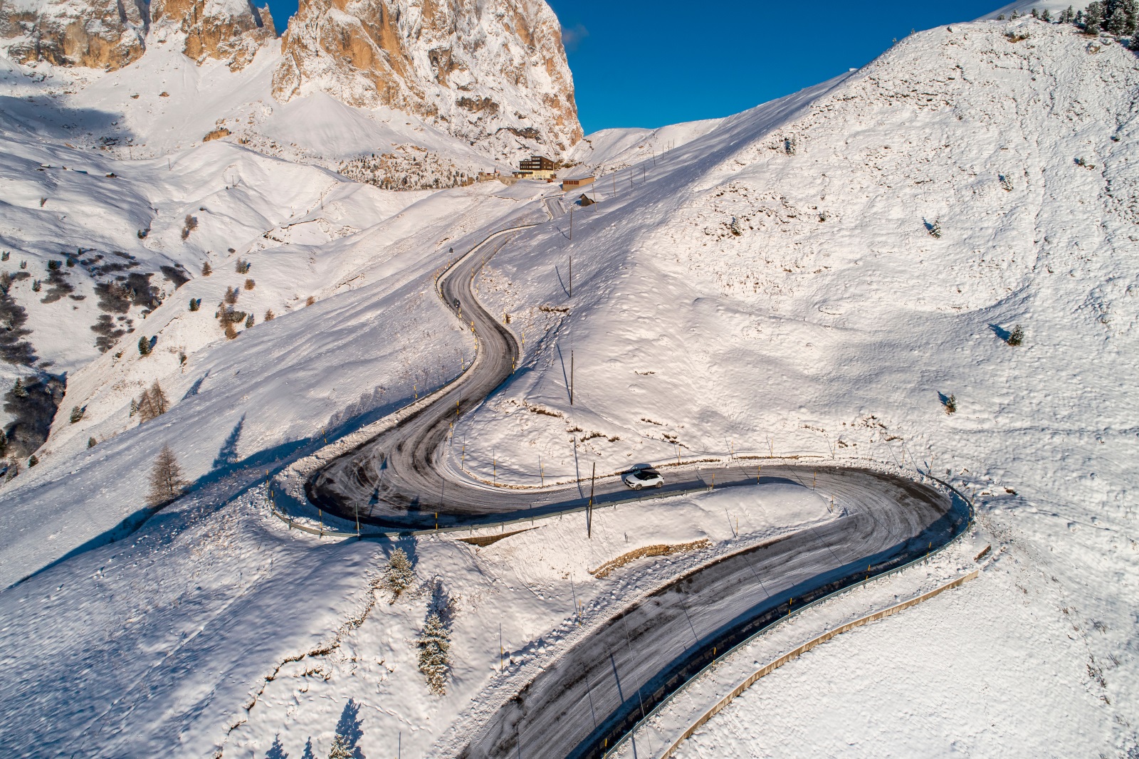 Horská cesta v italských Alpách